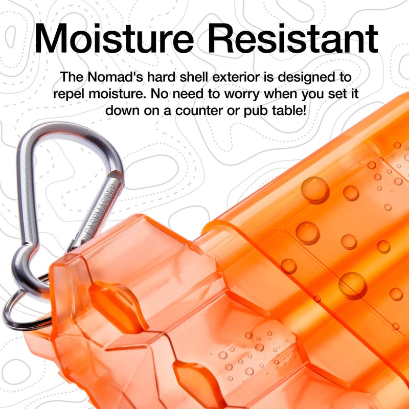 Casemaster by GLD Products Nomad Adjustable Dart Case Neon Orange - Image 5